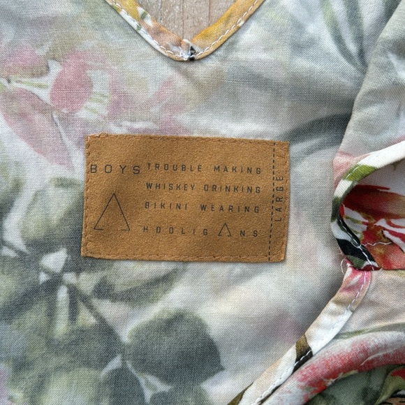 Boys + Arrows Laid Back Lenny Jumpsuit in Red Sonia - Picture 10 of 10